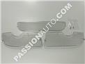 Grilles de protection grises - Kit complet calandre pare-chocs AV # 987.1 Cayman 06-08  