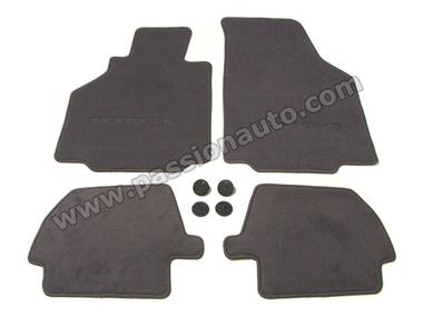 Tapis de sol - 4 pieces # Bleu Metropole # 996