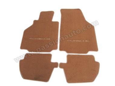 Tapis de sol - 4 pieces # Brun # 996