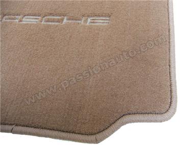 Tapis de sol - 4 pieces # Brun # 996