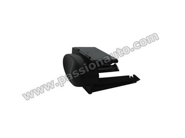 Bouton factice / console centrale - noir Mat # Boxster 02-04