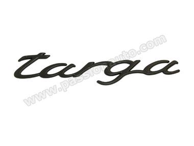 Sigle Targa # noir # 996