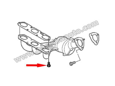 Boulon de collecteur # Boxster 987 05-08