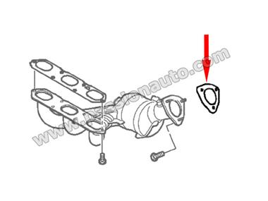 997 carrera 05-08 # Joint de catalyseur #