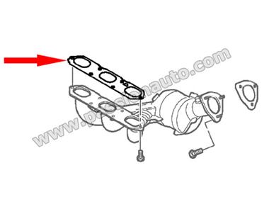 997 carrera 05-08 # Joint de collecteur