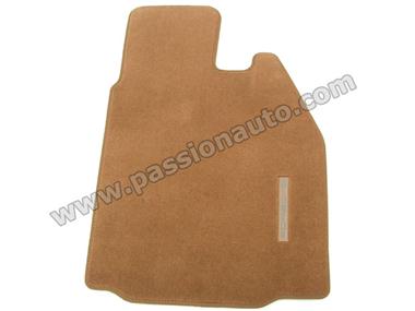 Tapis de sol Porsche # BEIGE SABLE # 997 Conduite à  Droite