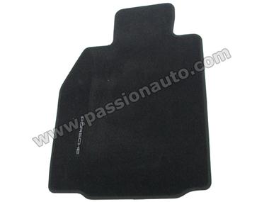 Tapis de sol Porsche - NOIR # 997 option BOSE sur Targa-Cabriolet