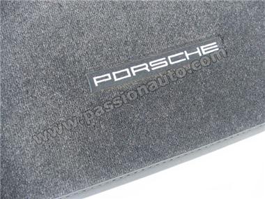 Tapis de sol Porsche - NOIR # 997 option BOSE sur Targa-Cabriolet