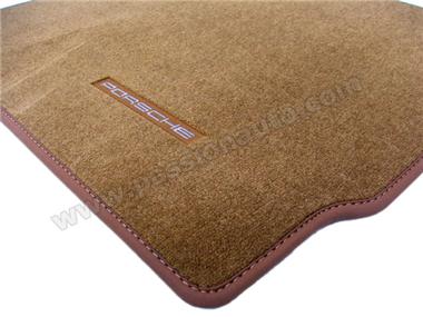 Tapis de sol Porsche # BRUN NATURE # 997