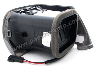 Buse aeration - gauche - gris volcan # 997 c2-c4 (05-12) / GT2 / GT3 (07-11)