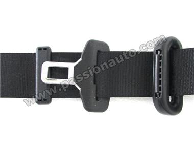 Ceinture de securité AVG - Noir # 997 sauf cabrio