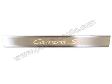 Seuils de porte inox - inscription Carrera S # 997 2s 05-11