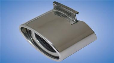 Boxster 986 2.5 97-99 Silencieux inox 150x95mm roulées, biseautées, perfo # CARGRAPHIC #