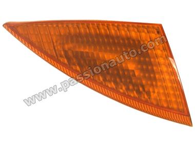 Ecran triangle AVD orange # 996 sans lave phare [Porsche Origine]