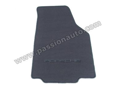 Tapis de sol # Bleu Metropole # Boxster 97-04