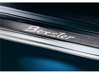 Seuils carbone - inscription Boxster # Boxster