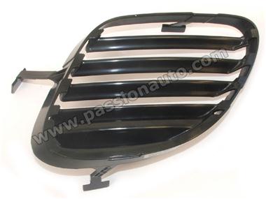 Grille entrée air noire dans aile ARRIERE - Droite # Boxster 986 97-04