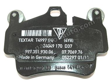 Plaquettes AV - Textar # 997 c4 05-08