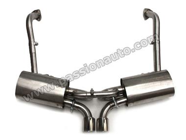 987 05-11 Echappement sport inox + 2 sorties 89mm # CARGRAPHIC #