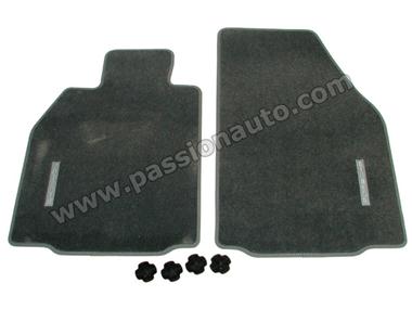 Tapis de sol - 2 pièces # GRIS # 997