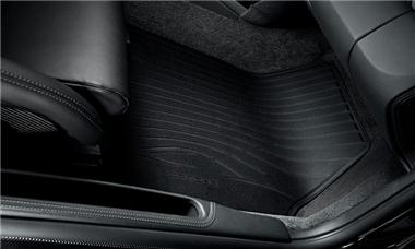 Tapis de sol caoutchoutés (2av) # Cayman-997cab-targa avec BOSE