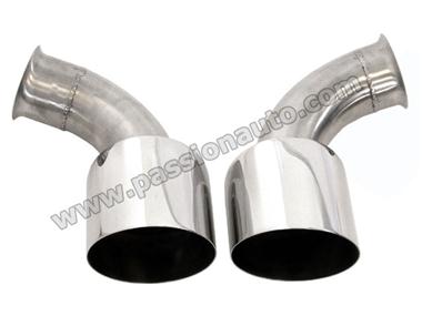 987 05-11 Echappement sport inox + 2 sorties 100mm # CARGRAPHIC #