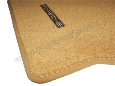 Tapis de sol # BEIGE SABLE # Boxster 987 - Cayman