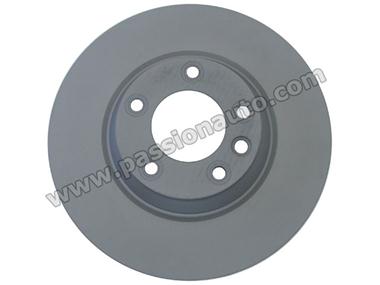 Disque de frein AVANT - Droite # Cayenne 11- (etrier noir) standard