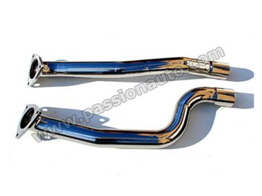 Cayenne 955 v8 S 03-06 Bypass inox # CARGRAPHIC #