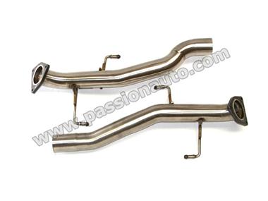 Cayenne 957 v8 turbo 07-10 Bypass inox CARGRAPHIC