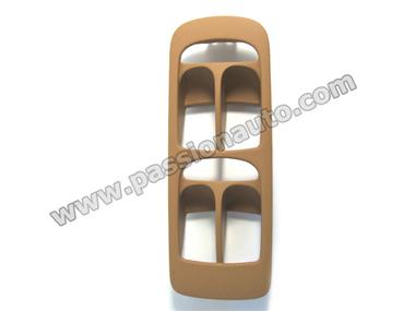 Entourage boutons LVE - conducteur - beige # Cayenne 03-10