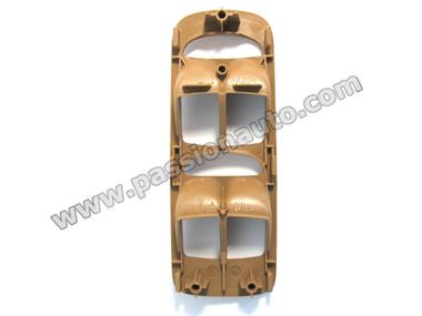 Entourage boutons LVE - conducteur - beige # Cayenne 03-10