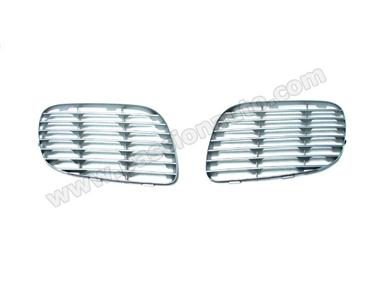 Jeu de grille parechoc AV alu # Cayenne 955 turbo 03-06