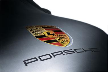 Housse Extérieur PORSCHE gris + logo # Cayenne 955/957 03-10