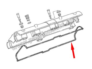 Joint de couvre culasse # 944 2.5s-3.0s2