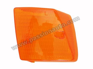 Glace de clignotant AVANT - Gauche - Orange # 928 78-86   [PORSCHE ORIGINE]