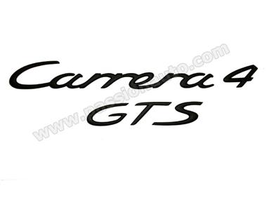 Sigle CARRERA 4 GTS - noir # 997