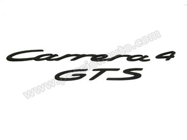 Sigle CARRERA 4 GTS - noir # 997