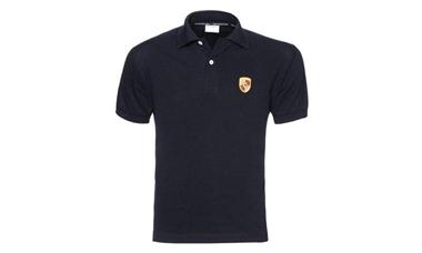 Polo Noir Ecusson Porsche homme M