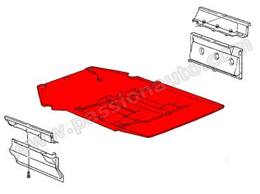 Fixation cache moteur - vis M6 x 20 # 964 89-94