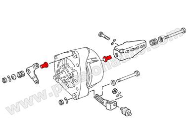 Entretoise pour support alternateur # 924 2.0 atmo