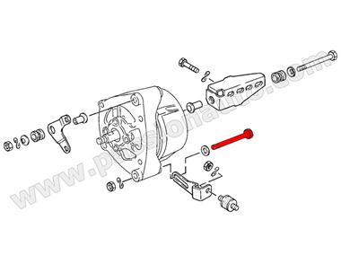 Vis pour support arriere d´alternateur # 924 2.0 atmo