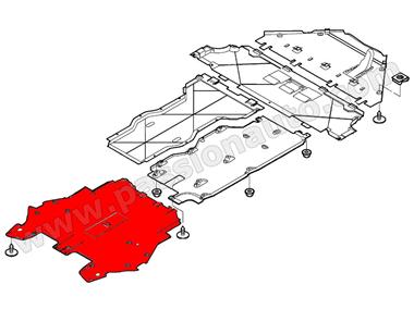 Protection Inférieure AVANT # 997 c4-4s 05-12