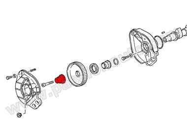 Disque d´entrainement de pignon d´arbre à came # 944 2.5-2.7-2.5turbo / 924 2.5s