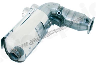 996 turbo 01-05 Echappement inox à valves # CARGRAPHIC #