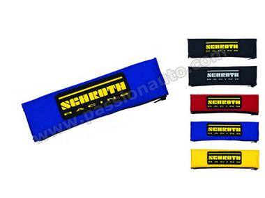 Epauliere large Bleu / logo Jaune # SCHROTH