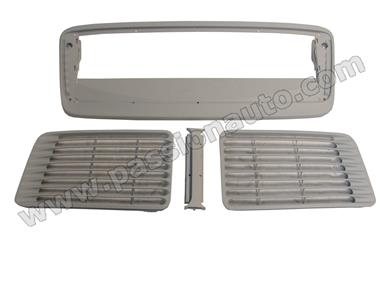 Grille de capot ARRIERE - kit complet # 993 2s