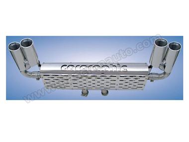 Cayenne 955 v8 S 03-06 Silencieux inox sport # CARGRAPHIC #