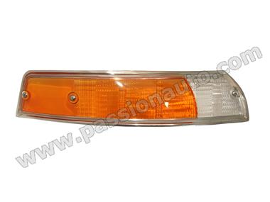 Glace de clignotant (orange grand) AVG # chromé # 911 69-73   [PORSCHE ORIGINE]