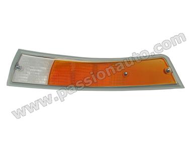 Glace de clignotant (orange grand) AVG # chromé # 911 69-73   [PORSCHE ORIGINE]